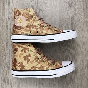 Converse Chuck  All Star High Top Sneaker in Beige